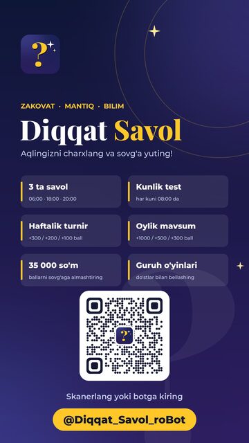 Storis (QR kod bilan)